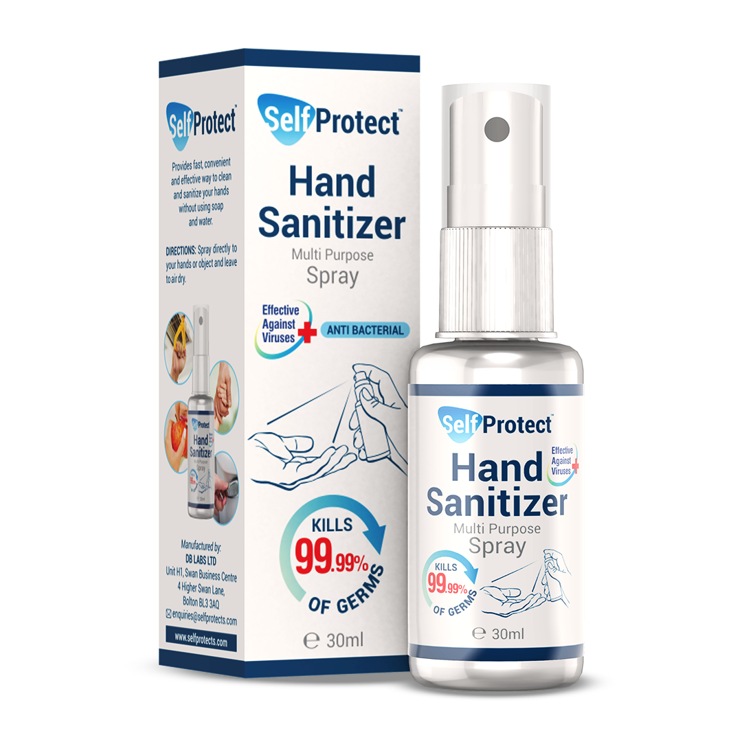 Spray Hand Sanitizer Multi Purpose kills 99.99% of Germs 30ml